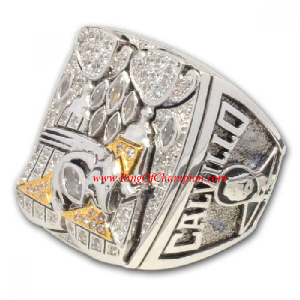 2010 Montreal Alouettes The 98th Grey Cup Championship Ring, Custom Montreal Alouettes Champions Ring