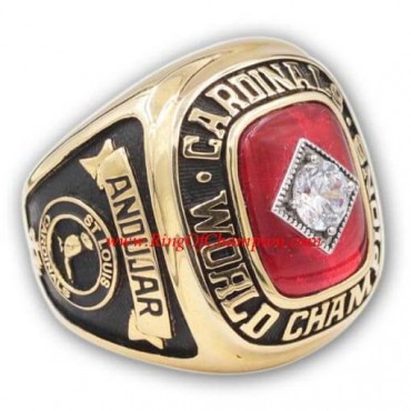 1982 St. Louis Cardinals World Series Championship Ring, Custom St. Louis Cardinals Champions Ring