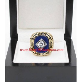 1984 Detroit Tigers World Series Championship Ring, Custom Detroit Tigers Champions Ring