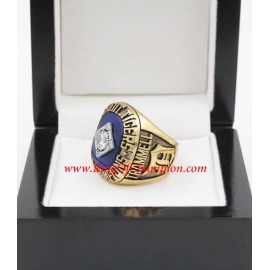 1984 Detroit Tigers World Series Championship Ring, Custom Detroit Tigers Champions Ring