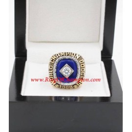 1988 Los Angeles Dodgers World Series Championship Ring, Custom Los Angeles Dodgers Champions Ring