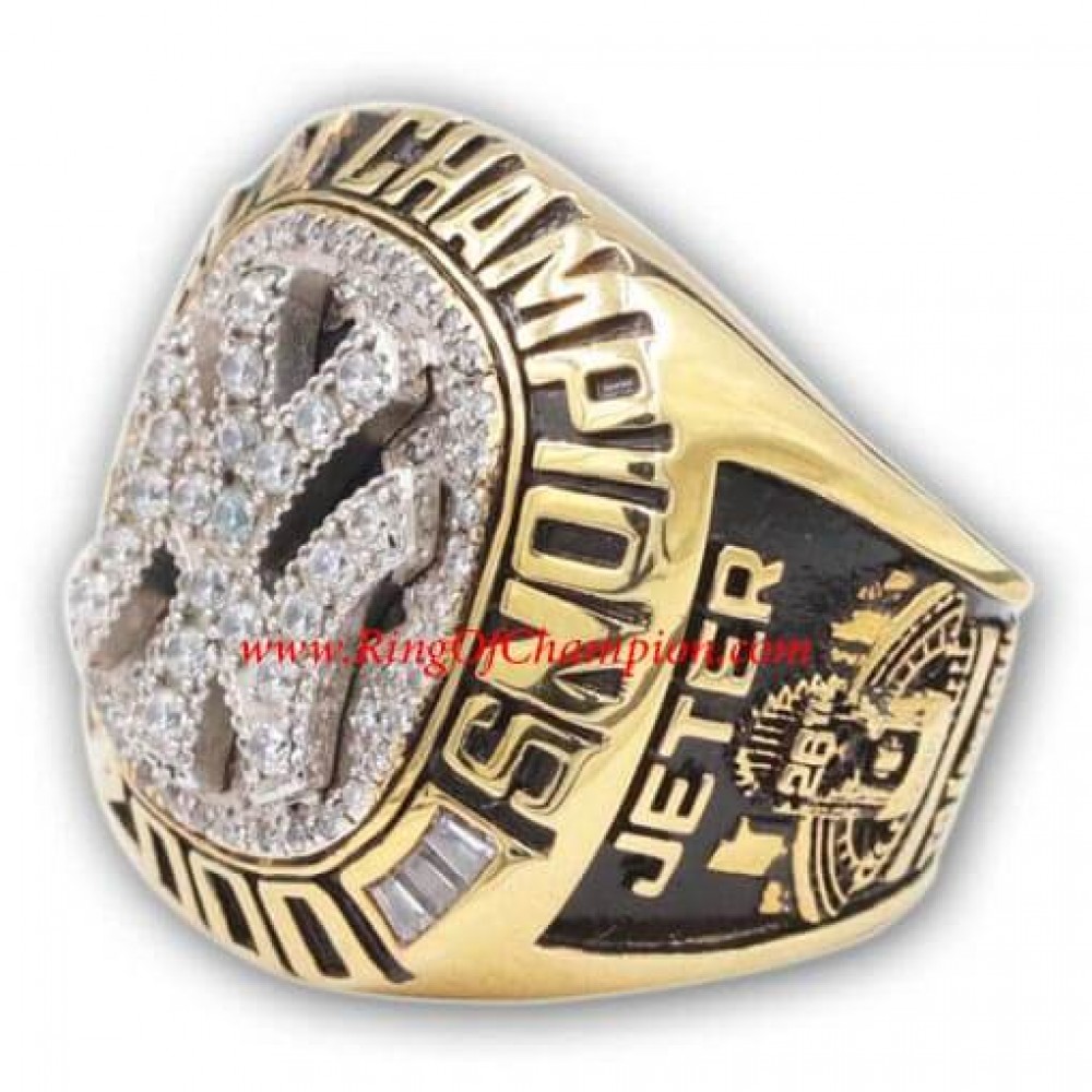 2000 New York Yankees World Series Championship Ring, Custom New York Yankees Champions Ring