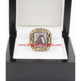 2001 Arizona Diamondbacks World Series Championship Ring, Custom Arizona Diamondbacks Champions Ring