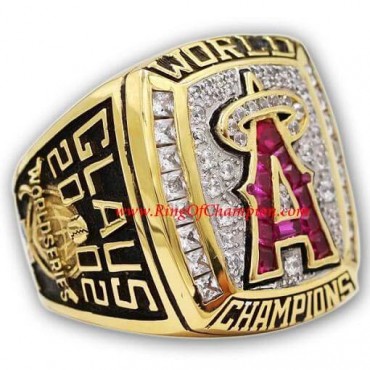 2002 Los Angeles Angels World Series Championship Ring (Upgrade Version)