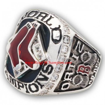 2007 Boston Red Sox World Series Championship Ring, Custom Boston Red Sox Champions Ring