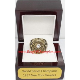 1937 New York Yankees World Series Championship Ring, Custom New York Yankees Champions Ring