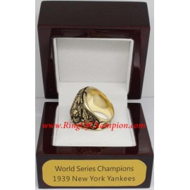 1939 New York Yankees World Series Championship Ring, Custom New York Yankees Champions Ring