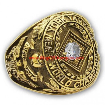 1943 New York Yankees World Series Championship Ring, Custom New York Yankees Champions Ring