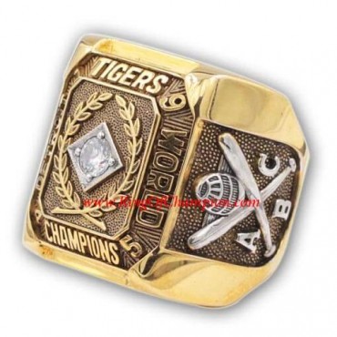 1945 Detroit Tigers World Series Championship Ring, Custom Detroit Tigers Champions Ring