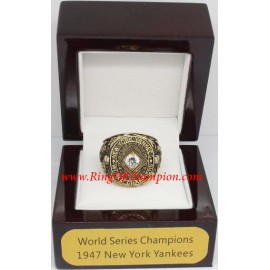 1947 New York Yankees World Series Championship Ring, Custom New York Yankees Champions Ring