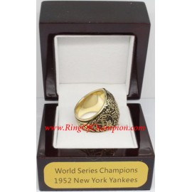 1952 New York Yankees World Series Championship Ring, Custom New York Yankees Champions Ring