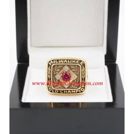 1957 Milwaukee Braves World Series Championship Ring, Custom Milwaukee Braves Champions Ring