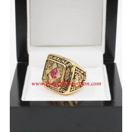 1957 Milwaukee Braves World Series Championship Ring, Custom Milwaukee Braves Champions Ring