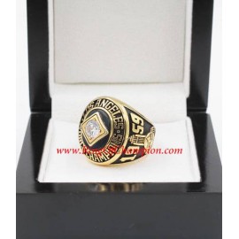 1959 Los Angeles Dodgers World Series Championship Ring, Custom Los Angeles Dodgers Champions Ring