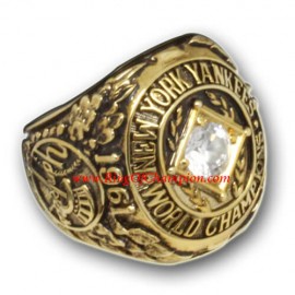 1961 New York Yankees World Series Championship Ring, Custom New York Yankees Champions Ring