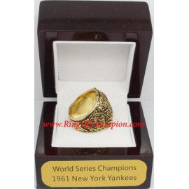 1961 New York Yankees World Series Championship Ring, Custom New York Yankees Champions Ring