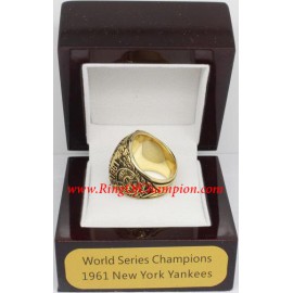 1961 New York Yankees World Series Championship Ring, Custom New York Yankees Champions Ring