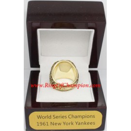 1961 New York Yankees World Series Championship Ring, Custom New York Yankees Champions Ring