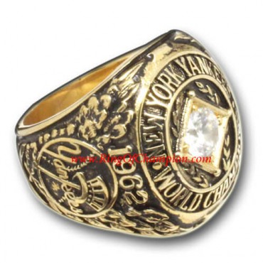 1962 New York Yankees World Series Championship Ring, Custom New York Yankees Champions Ring