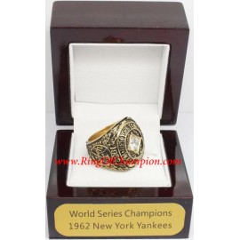 1962 New York Yankees World Series Championship Ring, Custom New York Yankees Champions Ring