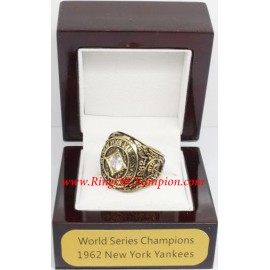 1962 New York Yankees World Series Championship Ring, Custom New York Yankees Champions Ring