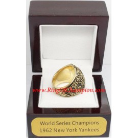 1962 New York Yankees World Series Championship Ring, Custom New York Yankees Champions Ring