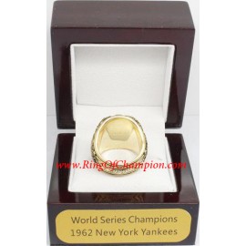 1962 New York Yankees World Series Championship Ring, Custom New York Yankees Champions Ring