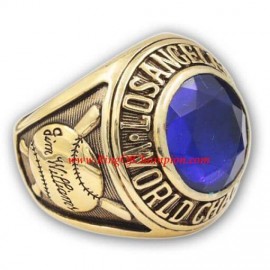 1963 Los Angeles Dodgers World Series Championship Ring, Custom Los Angeles Dodgers Champions Ring