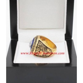 1965 Los Angeles Dodgers World Series Championship Ring, Custom Los Angeles Dodgers Champions Ring