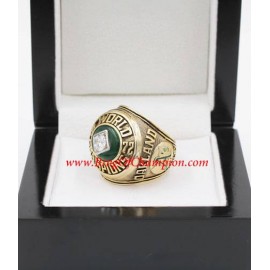 1972 Oakland Athletics World Series Championship Ring, Custom Oakland Athletics Champions Ring