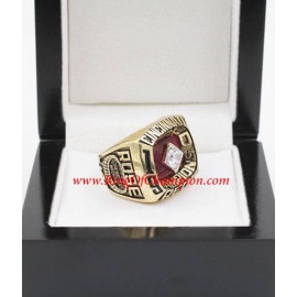 1975 Cincinnati Reds World Series Championship Ring, Custom Cincinnati Reds Champions Ring