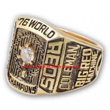 1976 Cincinnati Reds World Series Championship Ring, Custom Cincinnati Reds Champions Ring