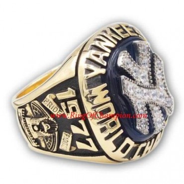 1977 New York Yankees World Series Championship Ring, Custom New York Yankees Champions Ring