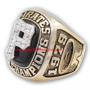 1979 Pittsburgh Pirates World Series Championship Ring, Custom Pittsburgh Pirates Champions Ring