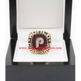 1980 Philadelphia Phillies World Series Championship Ring, Custom Philadelphia Phillies Champions Ring