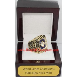 1986 New York Mets World Series Championship Ring, Custom New York Mets Champions Ring