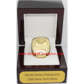 1986 New York Mets World Series Championship Ring, Custom New York Mets Champions Ring