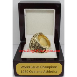 1989 Oakland Athletics World Series Championship Ring, Custom Oakland Athletics Champions Ring