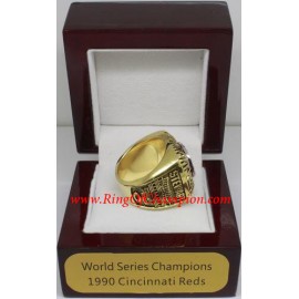 1990 Cincinnati Reds World Series Championship Ring, Custom Cincinnati Reds Champions Ring