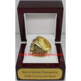 1990 Cincinnati Reds World Series Championship Ring, Custom Cincinnati Reds Champions Ring