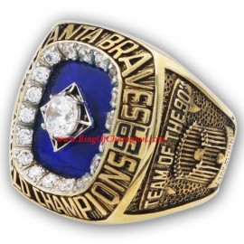 1995 Atlanta Braves World Series Championship Ring, Custom Atlanta Braves Champions Ring