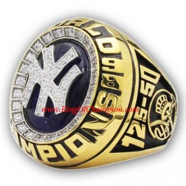 1998 New York Yankees World Series Championship Ring, Custom New York Yankees Champions Ring