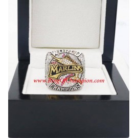 2003 Florida Marlins World Series Championship Ring, Custom Florida Marlins Champions Ring