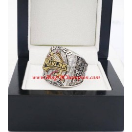 2003 Florida Marlins World Series Championship Ring, Custom Florida Marlins Champions Ring