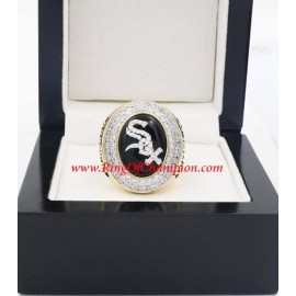 2005 Chicago White Sox World Series Championship Ring, Custom Chicago White Sox Champions Ring