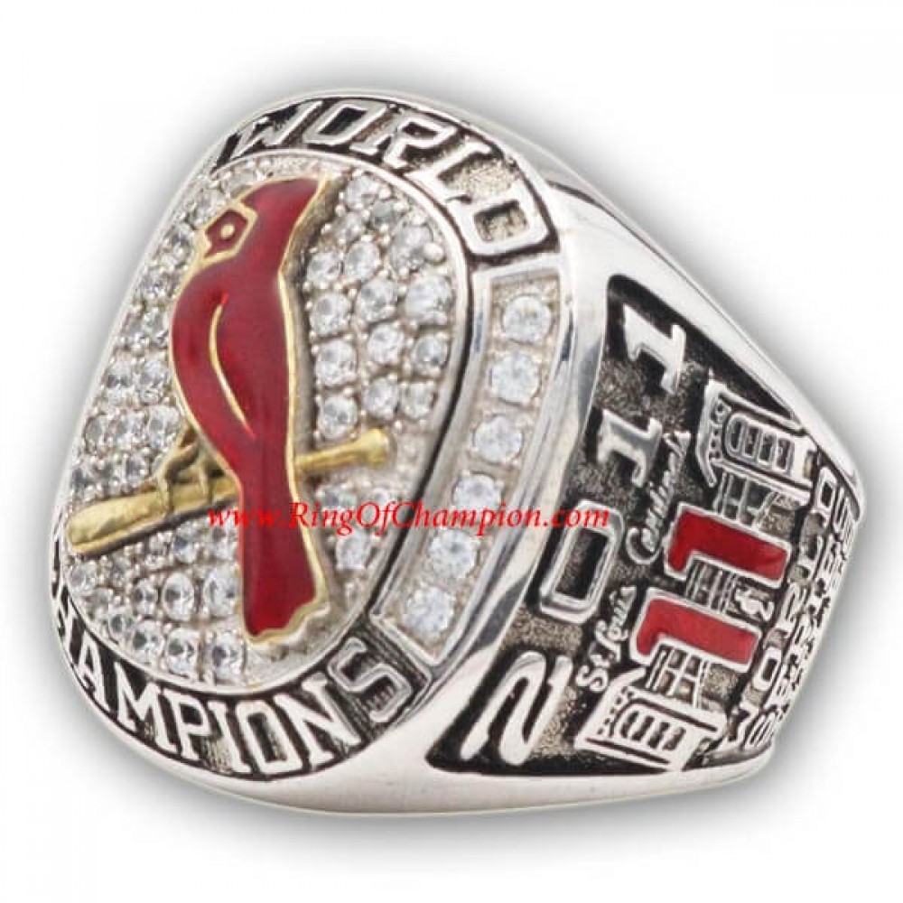 2011 St. Louis Cardinals World Series Championship Ring, Custom St. Louis Cardinals Champions Ring