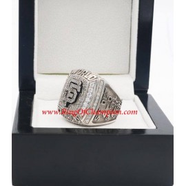 2012 San Francisco Giants World Series Championship Ring, Custom San Francisco Giants Champions Ring