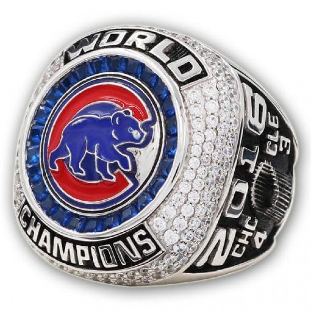 2016 Chicago Cubs World Series Championship FAN Ring, Custom Chicago Cubs Champions Ring