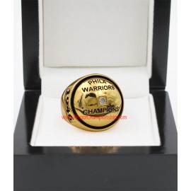 1946 Philadelphia Warriors Basketball World Championship Ring, Custom Philadelphia Warriors Champions Ring