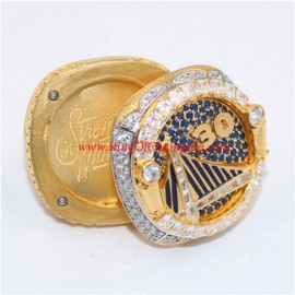 2018 Golden State Warriors Reversible Championship Ring, Twisting Off Top Warriors Ring